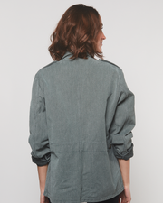 Veste militaire Suisse grise