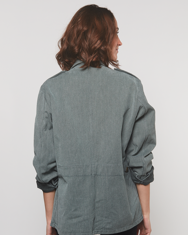 Veste militaire Suisse grise