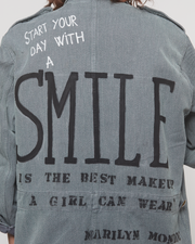 Veste Militaire Denim Smile