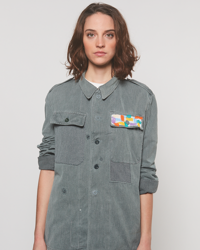 Veste Denim Militaire Never Enough