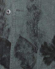 Veste Militaire Denim Feuilles