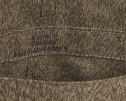 Sacoche militaire toile ovale