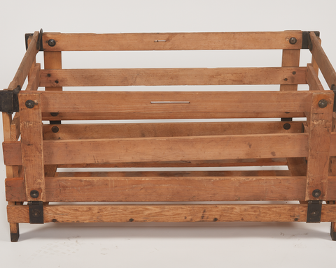 Caisse en bois solide et pliable