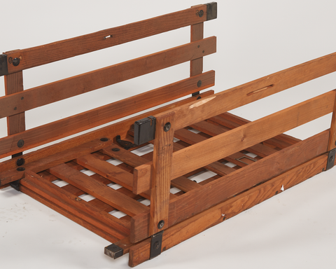 Caisse en bois solide et pliable