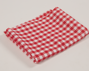 Taie oreiller vichy rouge