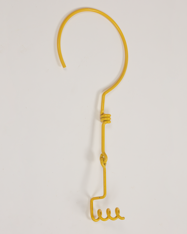 Lampe à pétrole jaune