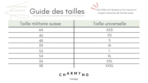 Veste militaire Suisse grise