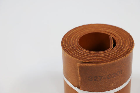 Rouleau de cuir brut