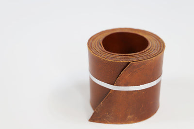 Rouleau de cuir brut