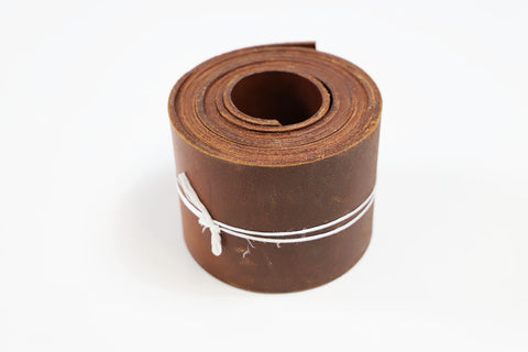 Rouleau de cuir brut